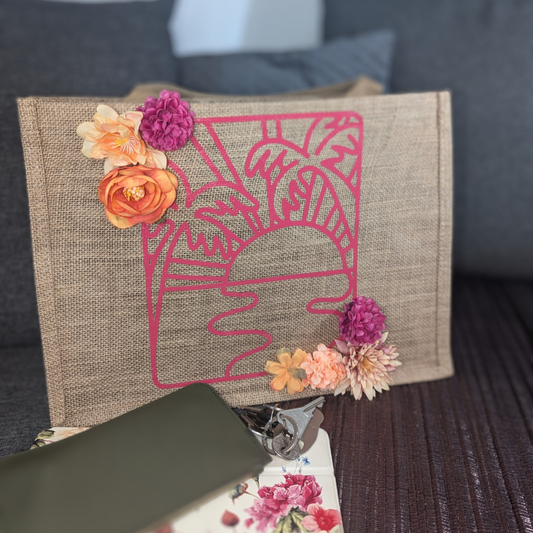 Tote Bag en Jute XL California