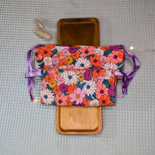 Pochon Fleur Orange