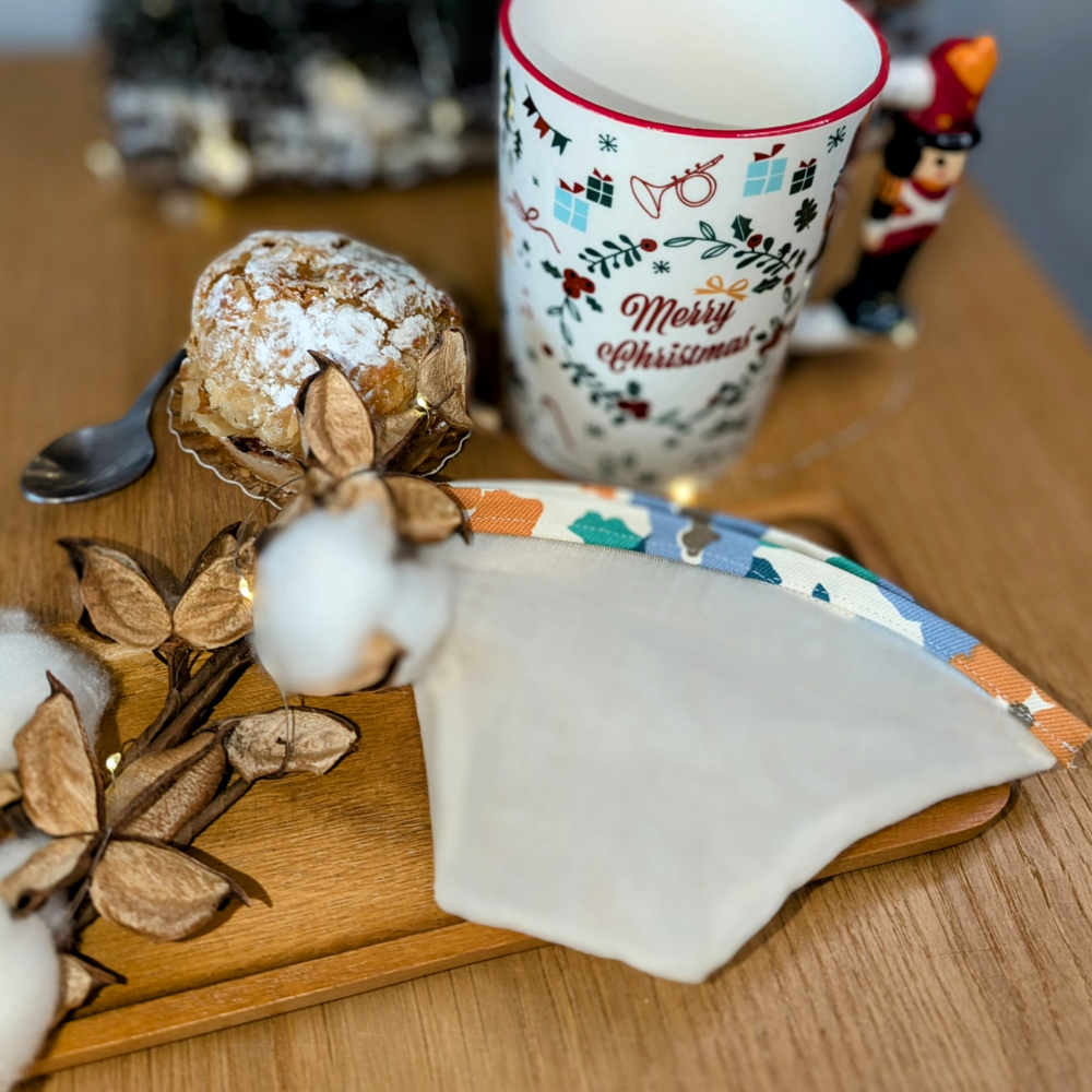 Filtre à Café en mousseline de coton POETE