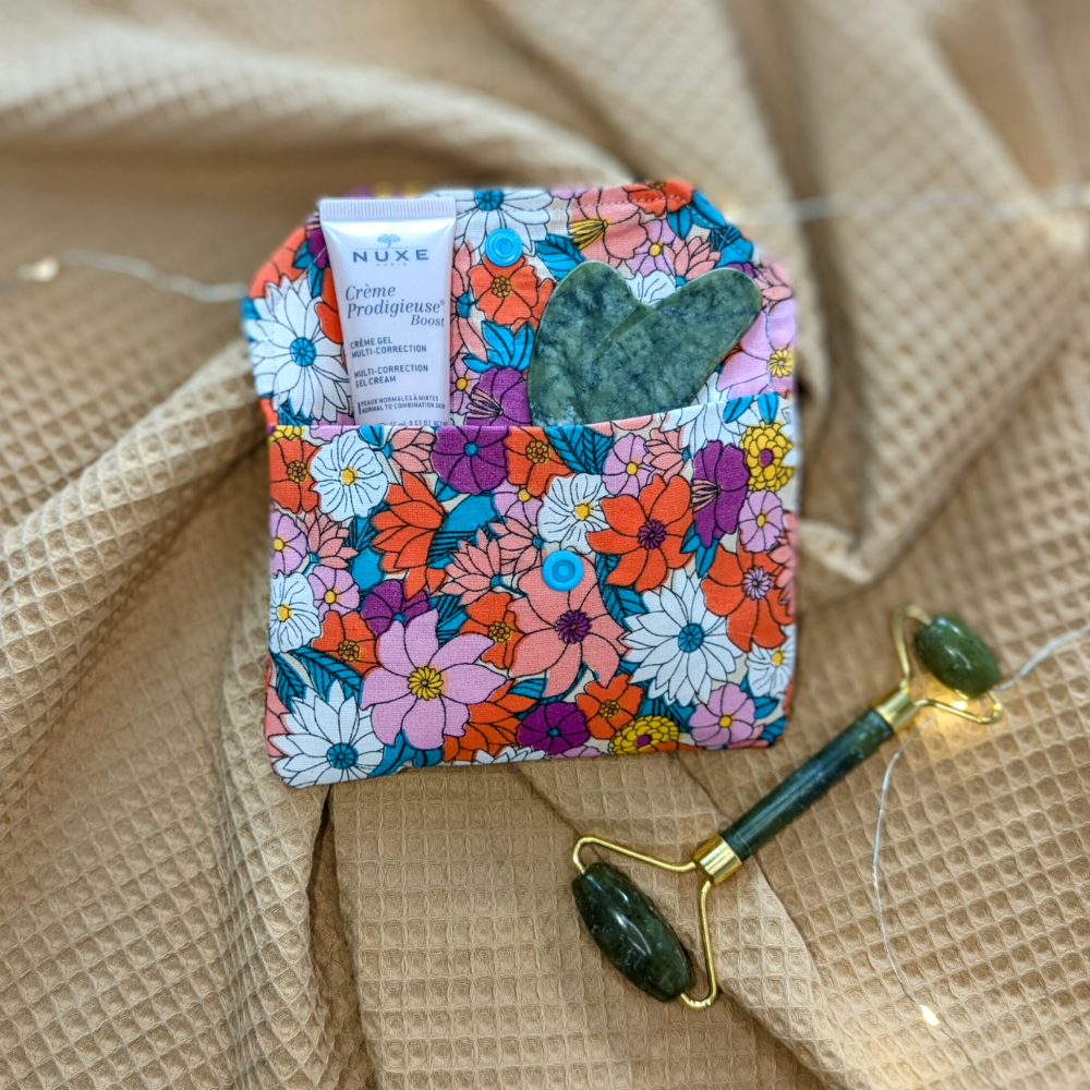Pochette Fleur Orange